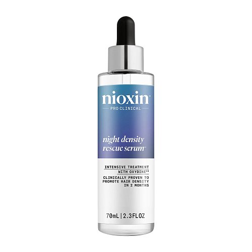 Ночная сыворотка для увеличения густоты волос - Nioxin Night Density Rescue Intensive Therapy Serum
